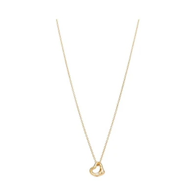 (Women) Tiffany & Co. Tiffany Elsa Peretti Open Heart Necklace 18K Yellow Gold . 60957398