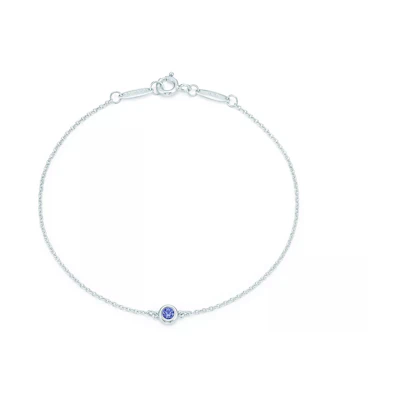 (Women) Tiffany & Co. Tiffany Elsa Peretti Series Silver/Blue Stylish Bracelet for Women. 60142989
