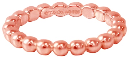 (Women) Tiffany & Co. Tiffany HardWear Bead Ring 3mm Rose Gold Fashion Jewelry. GRP09883 (Women) Tiffany & Co. Tiffany HardWear Bead Ring 3mm Rose Gold Fashion Jewelry. GRP09883