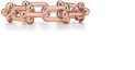 Lookbook (Women) TIFFANY & CO. Tiffany HardWear Micro Link 18K Rose Gold Ring for Women. GRP12538