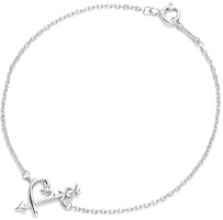 (Women) Tiffany & Co. Tiffany Heart Fashion Bracelet for Women - Silver. 60151898 (Women) Tiffany & Co. Tiffany Heart Fashion Bracelet for Women - Silver. 60151898