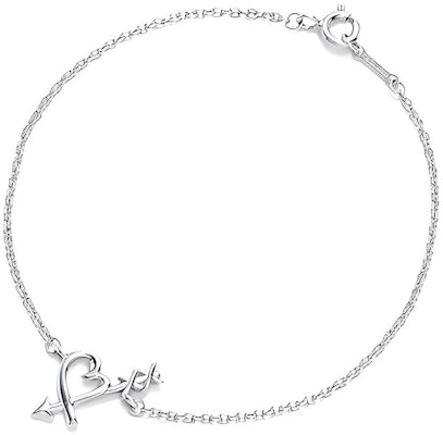 (W) Tiffany & Co. 蒂芬妮銀色心形時尚手鍊女款 60151898 Order (W) Tiffany & Co. 蒂芬妮銀色心形時尚手鍊女款 60151898