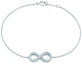 Buy (W) 蒂芙尼Tiffany Infinity铂金钻石手链女款 GRP03268