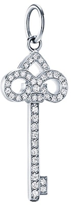 (W) Tiffany & Co. Tiffany Keys Iris Diamond Pendant Mini Perak Tanpa Rantai Wanita. 62866853 Buy (W) Tiffany & Co. Tiffany Keys Iris Diamond Pendant Mini Perak Tanpa Rantai Wanita. 62866853