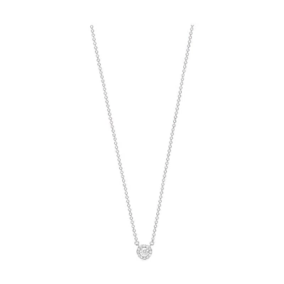 (Women) TIFFANY & CO. Tiffany Soleste Platinum Diamond Necklace Silver for Women. 60572844