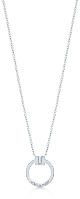 (W) Tiffany & Co. Tiffany T 鑽石項鍊 18K 白金 女款 63843148 Lookbook (W) Tiffany & Co. Tiffany T 鑽石項鍊 18K 白金 女款 63843148