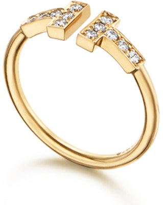 (W) ティファニー Tシリーズ ダイヤモンドリング 18Kゴールド リング GRP07759 Order (W) ティファニー Tシリーズ ダイヤモンドリング 18Kゴールド リング GRP07759