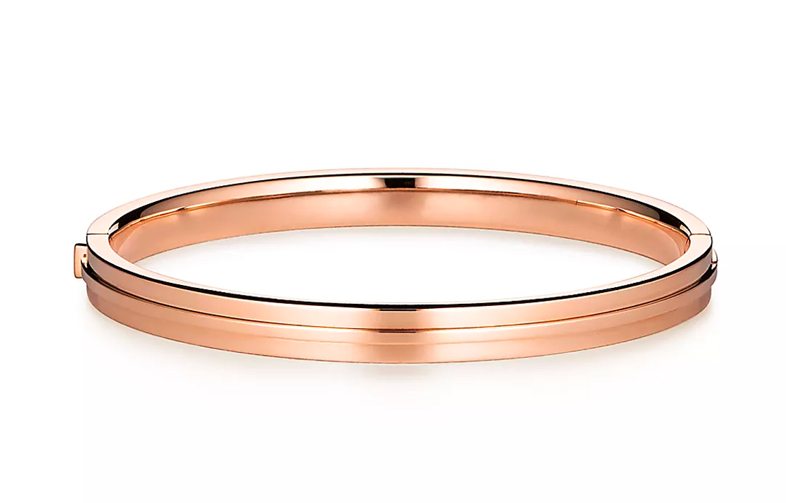 Shop (W) 蒂芙尼T系列字母T手链 玫瑰金颜色 60423954