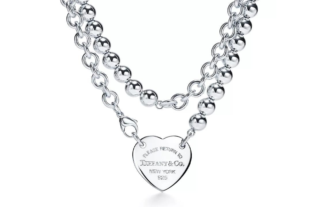 (Women) Tiffany & Co. Tiffany Trendy Fashion Necklace for Women - Silver. 68892511 圖 2