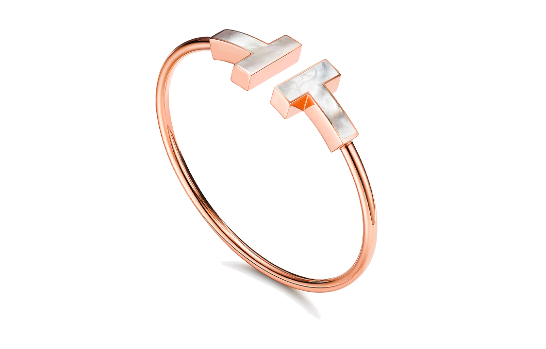 (Women) TIFFANY & CO. Twist Bamboo Green Jade Chalcedony Bracelet for Women. GRP11132 圖 3