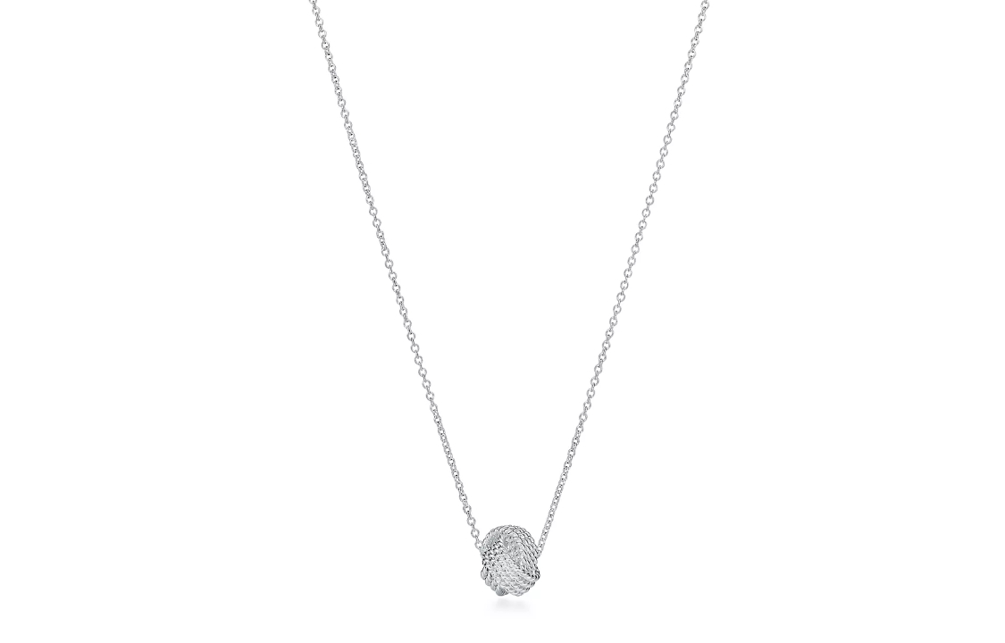 (Women) Tiffany & Co. Twist Series Silver Necklace for Women - Silver Color. 60014156 圖 2