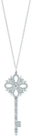 Order (W) Tiffany & Co. Victoria 白金中型鑰匙吊墜項鍊 女款 GRP09208