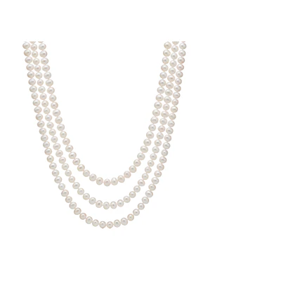 (Women) TIFFANY & CO. Ziegfeld Freshwater Pearl Sterling Silver Necklace White 60125986