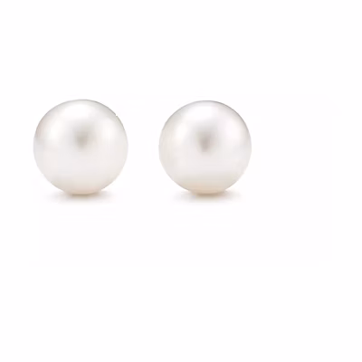 (Women) Tiffany & Co. Ziegfeld Series Retro Sterling Silver Letter Earrings White 60131857