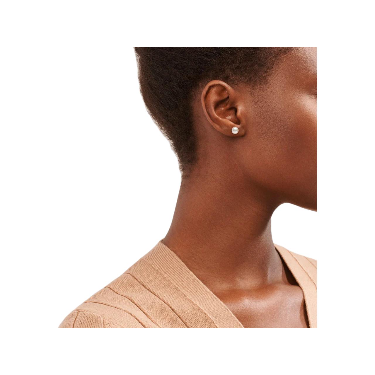 (Women) Tiffany & Co. Ziegfeld Series Retro Sterling Silver Letter Earrings White 60131857 圖 6