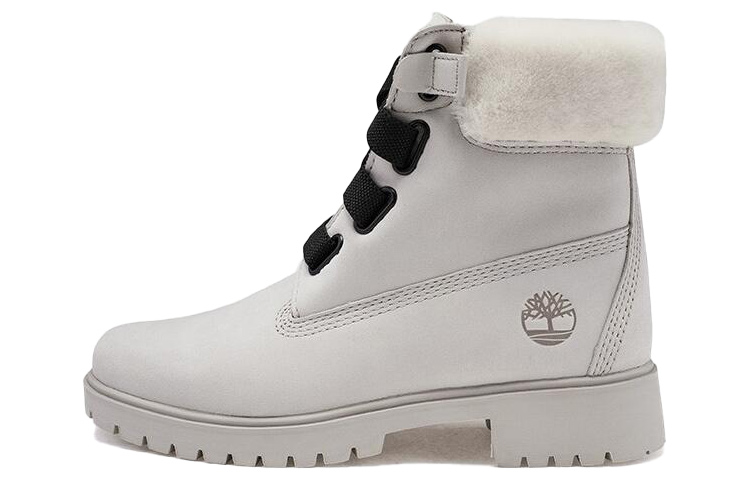 (W) Timberland 6-Inch PRM Waterproof Boots 'Fleece-Lined - Grey'