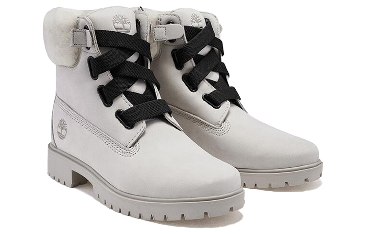 (W) Timberland 6-Inch PRM Waterproof Boots 'Fleece-Lined - Grey' 圖 2