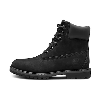 (W) Timberland 6-Inch PRM Waterproof Wide-Fit Boots 'Black'
