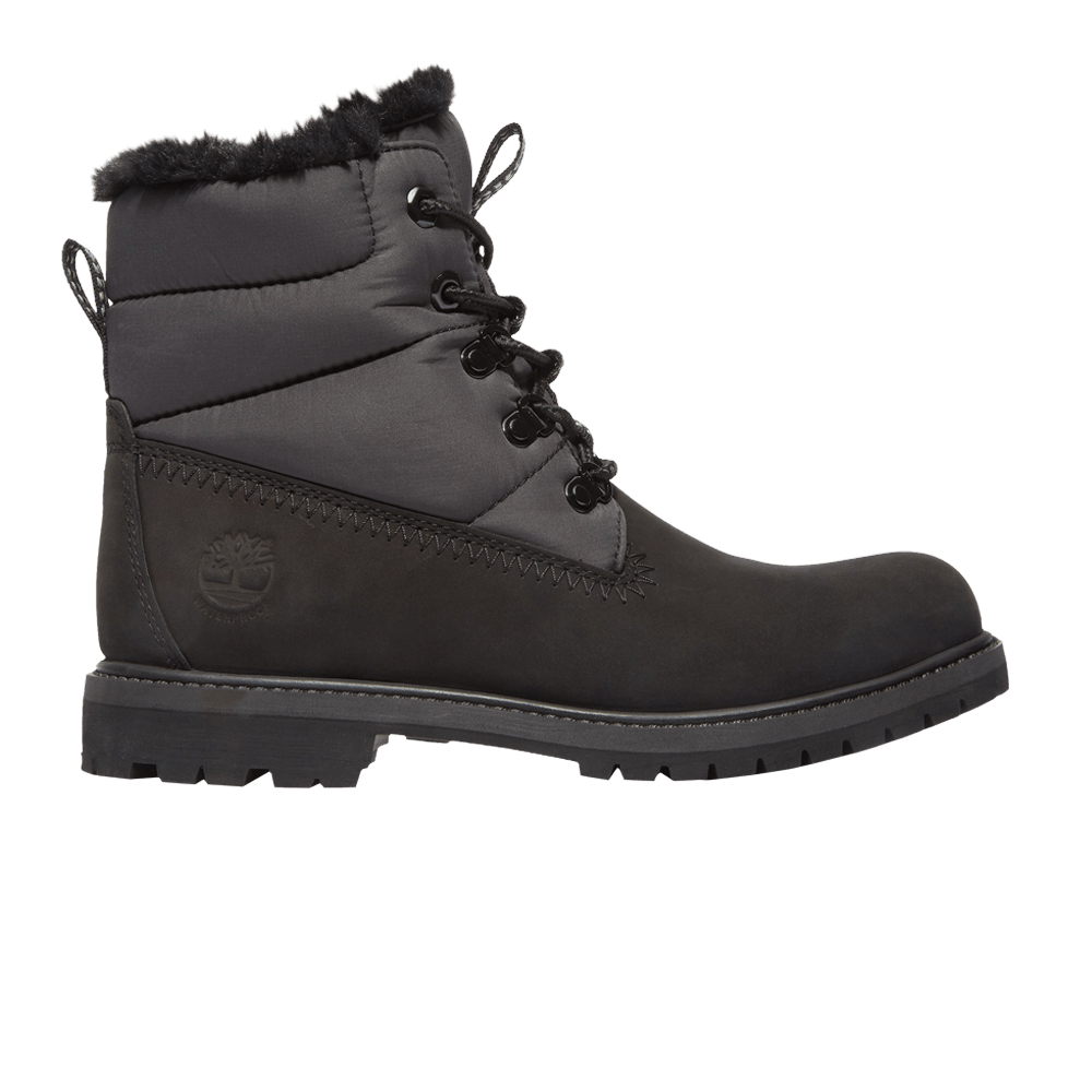 (Women) Timberland 6-Inch Puffer Boot 'Black Grey' TB0A2K8P-001