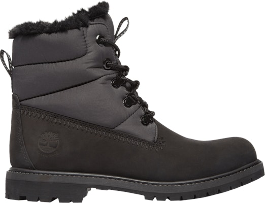 (Women) Timberland 6-Inch Puffer Boot 'Black Grey' TB0A2K8P-001 Buy (Women) Timberland 6-Inch Puffer Boot 'Black Grey' TB0A2K8P-001