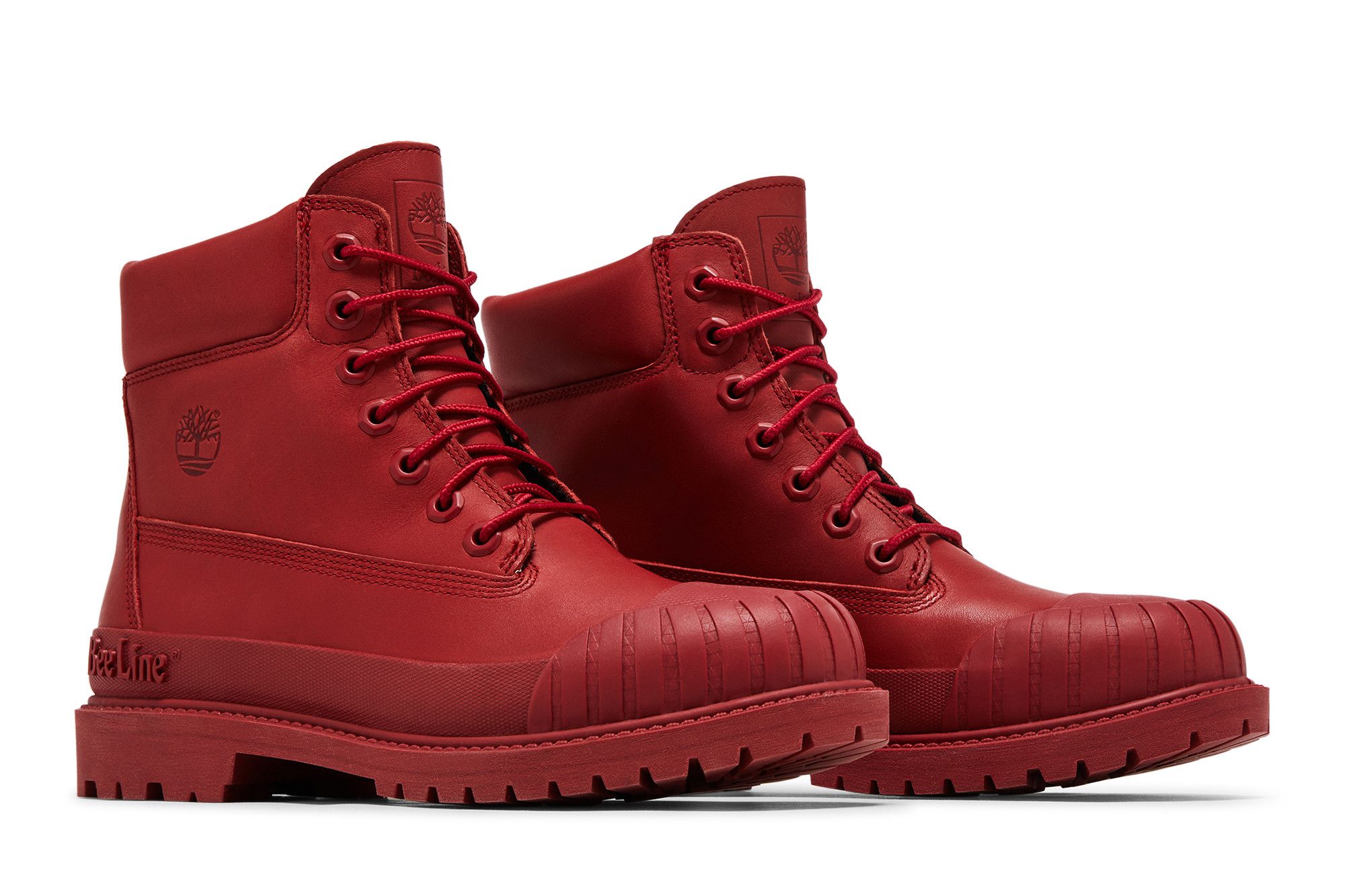 Cheap 天伯倫 6" 靴子 Premium Bee Line 橡膠鞋頭 WP 紅色牛巴革（W）