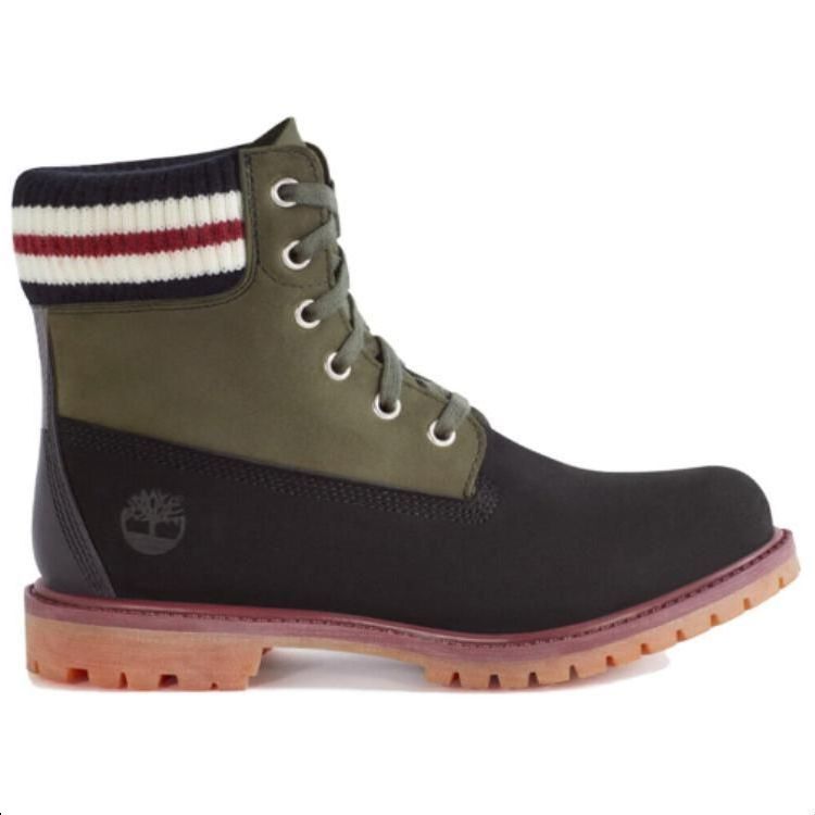 Order (W) Timberland 6寸经典靴 '黑绿' MAE11N001Q11
