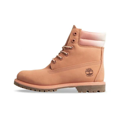 (W) Timberland 6 Inch Double Collar Waterproof Boots 'Pink Ombre'