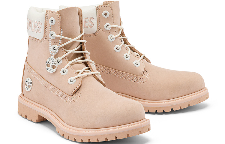 Shop (W) Timberland 6 Inch 'Merah Jambu Muda' A5U13W