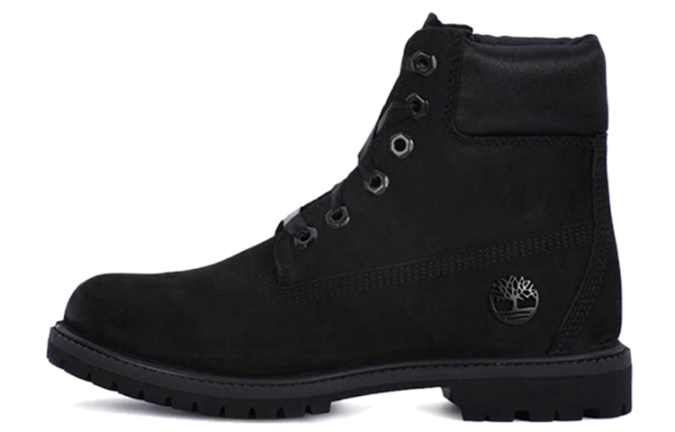 (W) Timberland 6 Inch PRM Red tag Boots 'Black Nubuck'