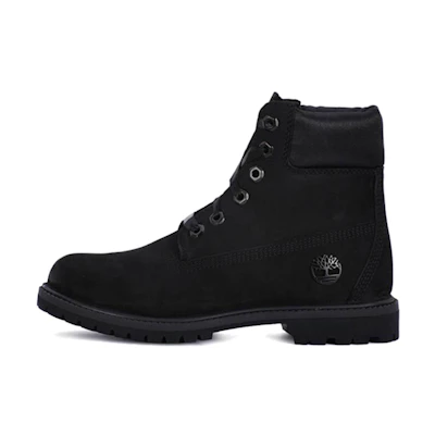 (W) Timberland 6 Inch PRM Red tag Boots 'Black Nubuck'