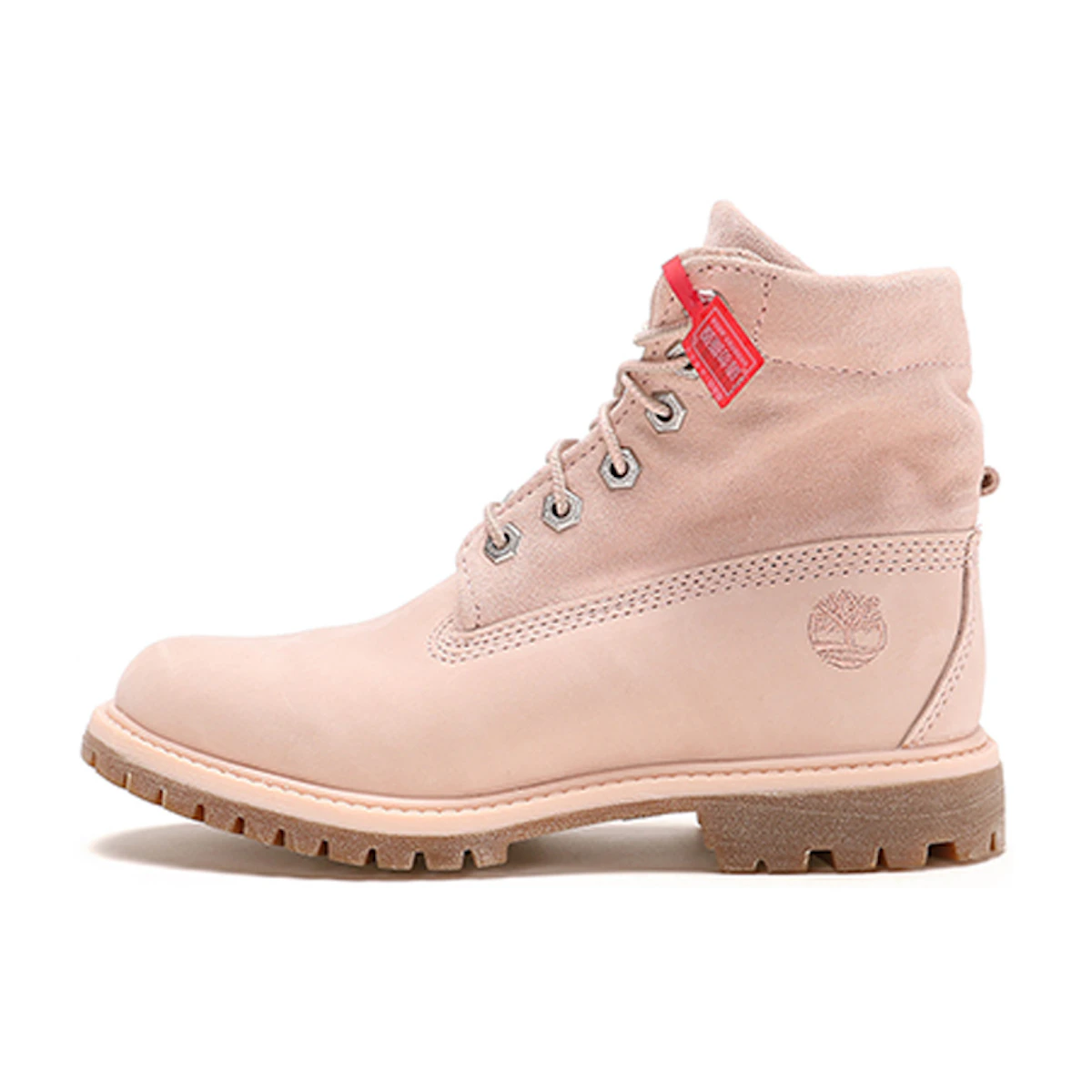 Outdoor Boots Timberland Grey And Pink Boots Timberland Euro Hiker