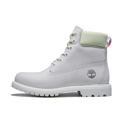 (W) Timberland PRM 6 Inch Waterproof Boot 'Bright White Waterbuck'