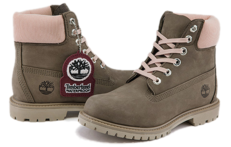 (W) Timberland PRM 6 Inch Waterproof Wide Fit Boot 'Olive Nubuck' 圖 4