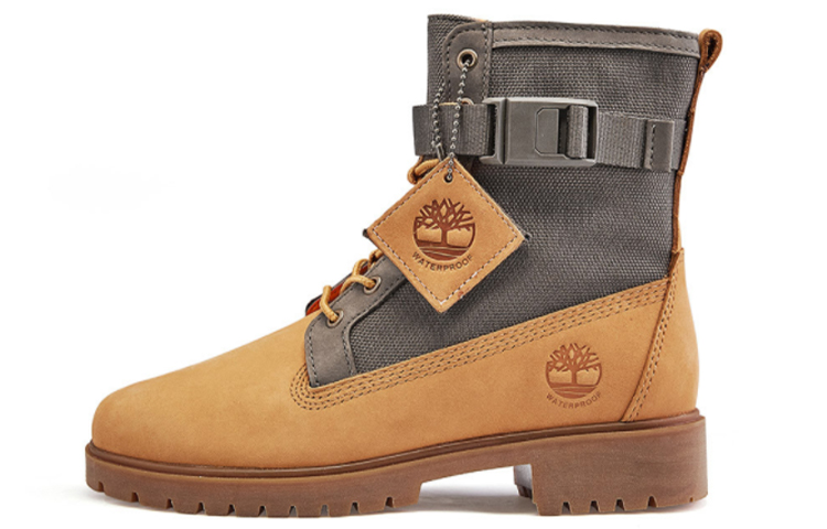 (Women) Timberland 6 Inch Boot 'Grey Brown' A2AZJM
