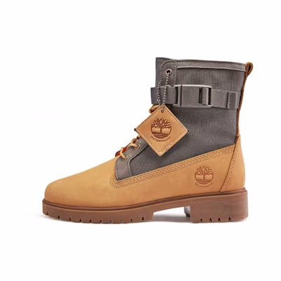(W) Timberland 6 Inch Boot 'Grey Brown'