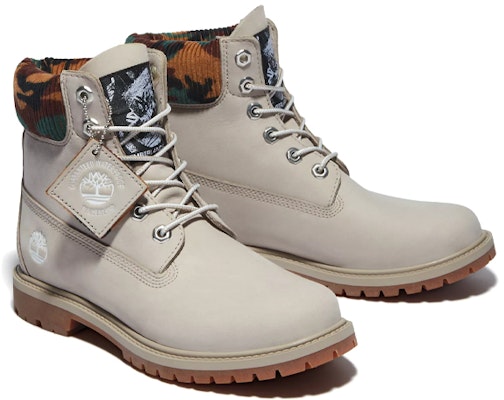 Buy (Women) Timberland Heritage Inch Waterproof Boots 'Beige