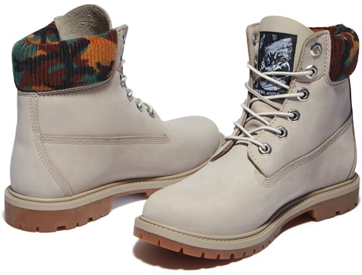 (W) ティンバーランド ヘリテージ 6インチ 防水ブーツ (ベージュ/カモ) A2M83K51 Purchase (W) ティンバーランド ヘリテージ 6インチ 防水ブーツ (ベージュ/カモ) A2M83K51