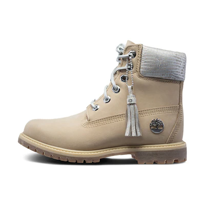 (W) Timberland Heritage 6-Inch Waterproof Leather Boots 'Light Pink Nubuck'