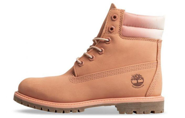 (Women) Timberland 6 Inch Double Collar Waterproof Boots 'Pink Ombre' A1WVV