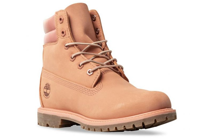 Order (W) Timberland 6 Inch Dubbele Kraag Waterdichte Laarzen ''Roze Ombre'' A1WVV