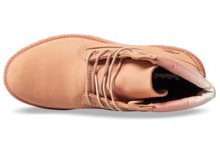 Shop (W) Timberland 6 Inch Dubbele Kraag Waterdichte Laarzen ''Roze Ombre'' A1WVV
