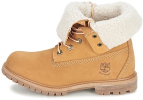 (Women) Timberland 6 Inch Fleece-Lined Boots 'Wheat' 8329R (Women) Timberland 6 Inch Fleece-Lined Boots 'Wheat' 8329R