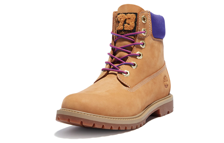 Order (Women) Timberland 6 Inch Heritage Cupsole Boots 'Wheat Nubuck with Purple' A44KP231
