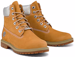 Shop 添柏岚 Timberland 6 吋 休閒百搭 防水工裝戶外靴 女款 小麥色