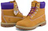 Shop (Women) Timberland 6 Inch Heritage Cupsole Wide Fit Boots 'Wheat Nubuck with Purple' A44KPW
