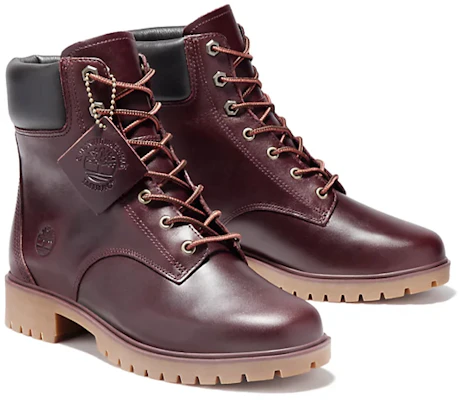 Timberland添柏嵐 6吋Jayne 防水工作靴 女款 酒紅色 Order Timberland添柏嵐 6吋Jayne 防水工作靴 女款 酒紅色