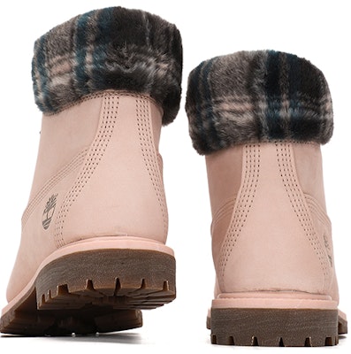 (Women) Timberland Lindon Woods 6 Inch Waterproof Boot 'Pink Nubuck and Black Printed Collar' A2MB3662 Lookbook (Women) Timberland Lindon Woods 6 Inch Waterproof Boot 'Pink Nubuck and Black Printed Collar' A2MB3662