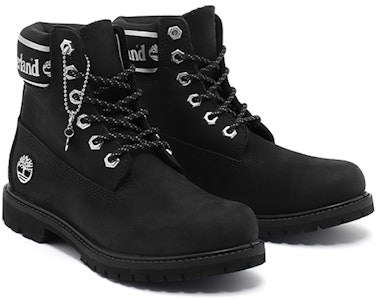 (W) 添柏岚6英寸黑色磨砂标志防水靴 A41CXW Shop (W) 添柏岚6英寸黑色磨砂标志防水靴 A41CXW