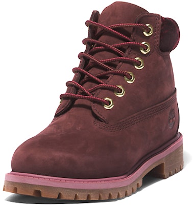 (W) But Timberland 6 Inci Premium 'Burgundy' A5TG9C60 Lookbook (W) But Timberland 6 Inci Premium 'Burgundy' A5TG9C60