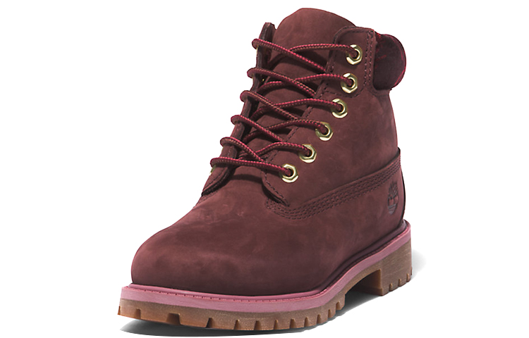 Lookbook (Women) Timberland 6 Inch Premium Boot 'Burgundy' A5TG9C60